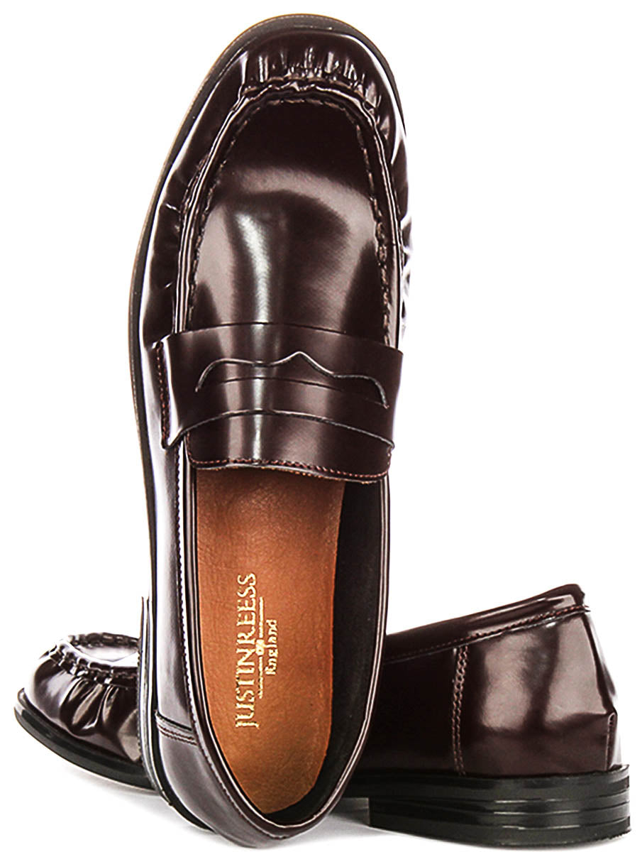 Justinreess England Rayleigh In Burgundy For Women