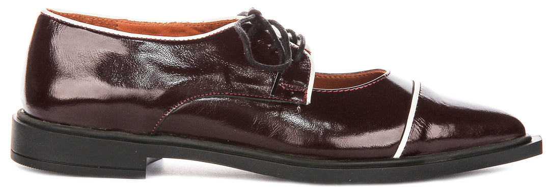 Justinreess England Jane In Burgundy For Women