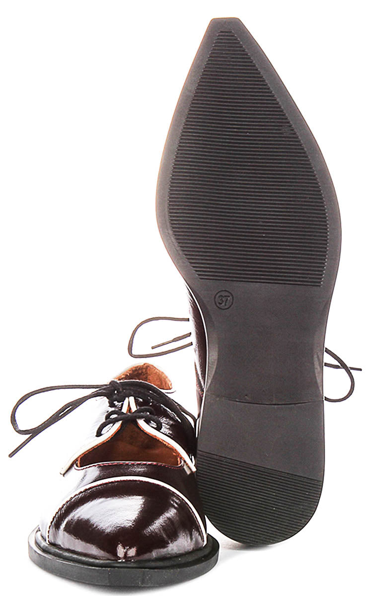 Justinreess England Jane In Burgundy For Women