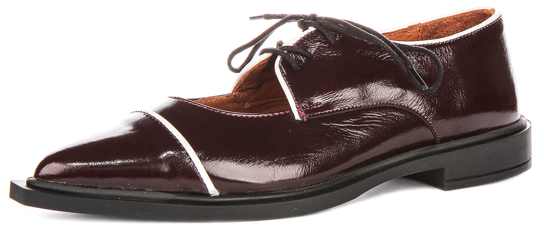 Justinreess England Jane In Burgundy For Women