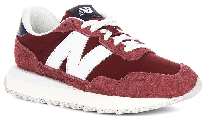 New Balance WS237 RW In Burgundy For Women