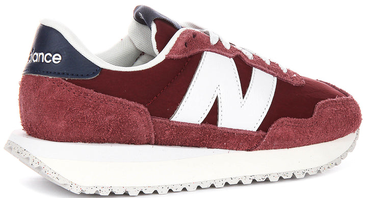 New Balance WS237 RW In Burgundy For Women