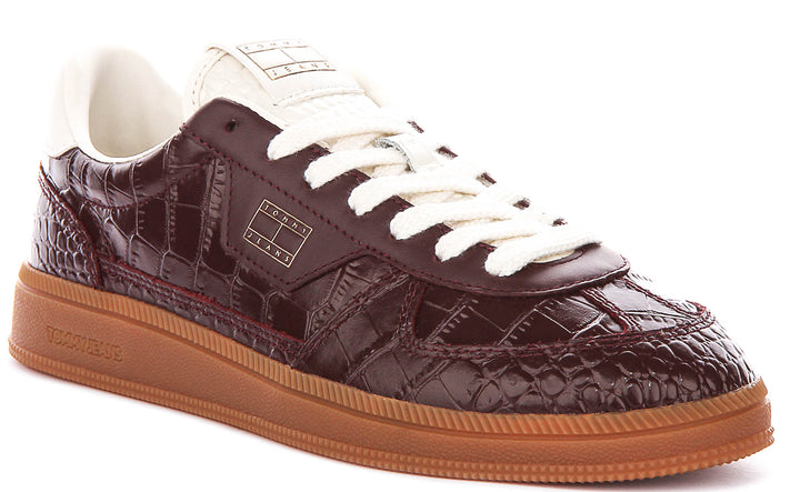 Tommy Hilfiger Greenwich Premium In Burgundy For Women
