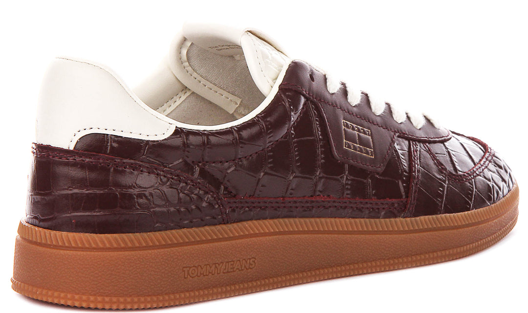 Tommy Hilfiger Greenwich Premium In Burgundy For Women