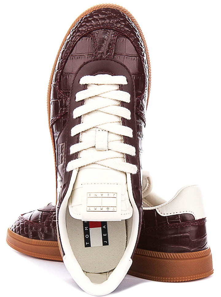 Tommy Hilfiger Greenwich Premium In Burgundy For Women