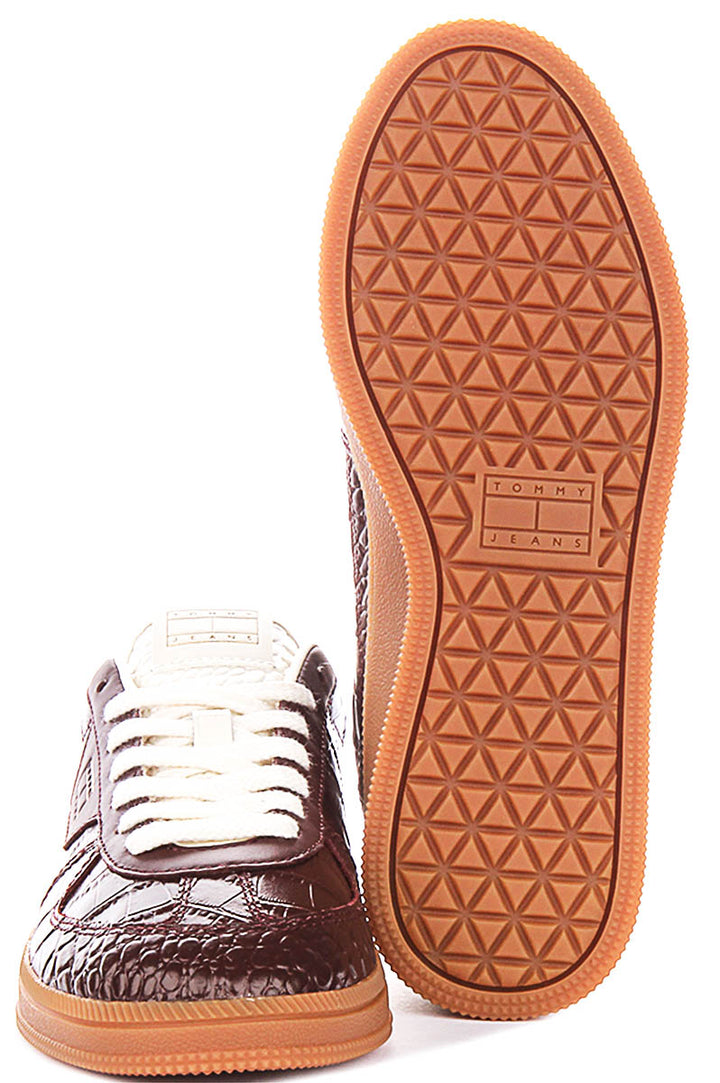 Tommy Hilfiger Greenwich Premium In Burgundy For Women