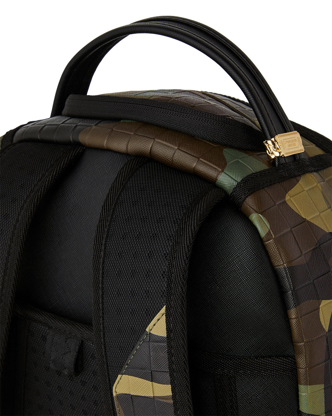 Sprayground Woodland Camo Check In Green