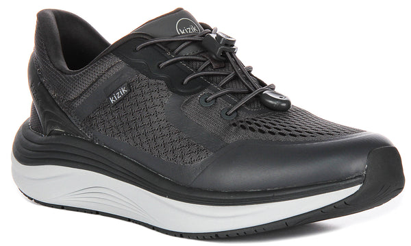 Kizik London Castlerock Trainers For Men | Mesh Slip In  display picture 1