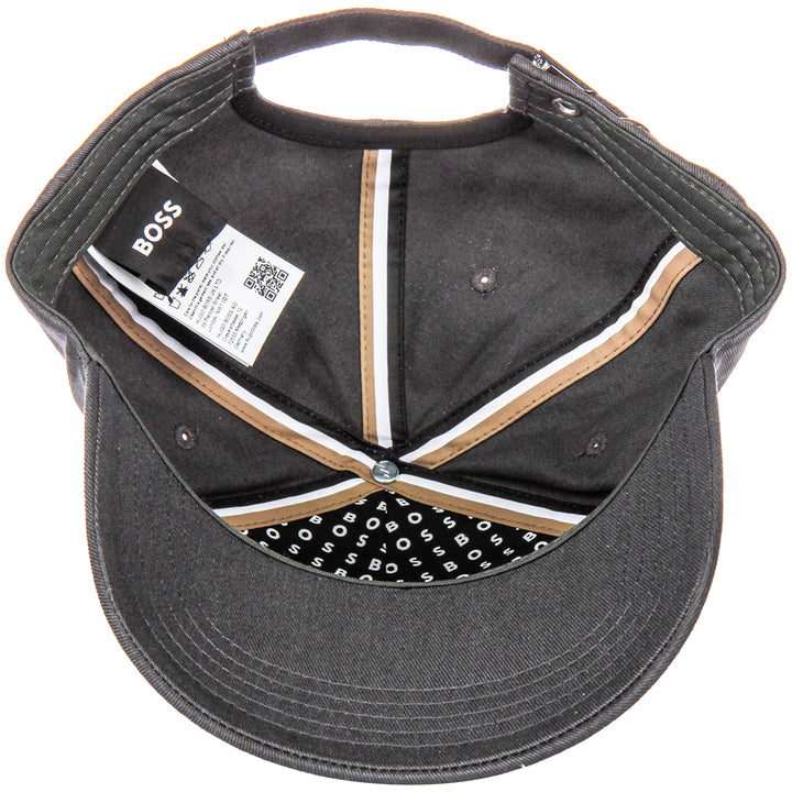 Boss Sevile Boss 6 Cap In Charcoal