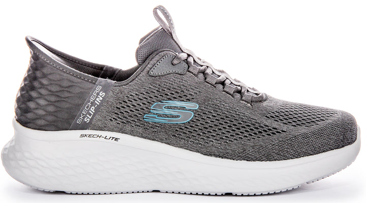 Skechers Skech Lite Pro In Charcoal For Men