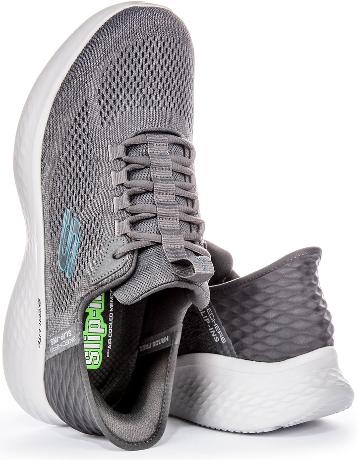 Skechers Skech Lite Pro In Charcoal For Men