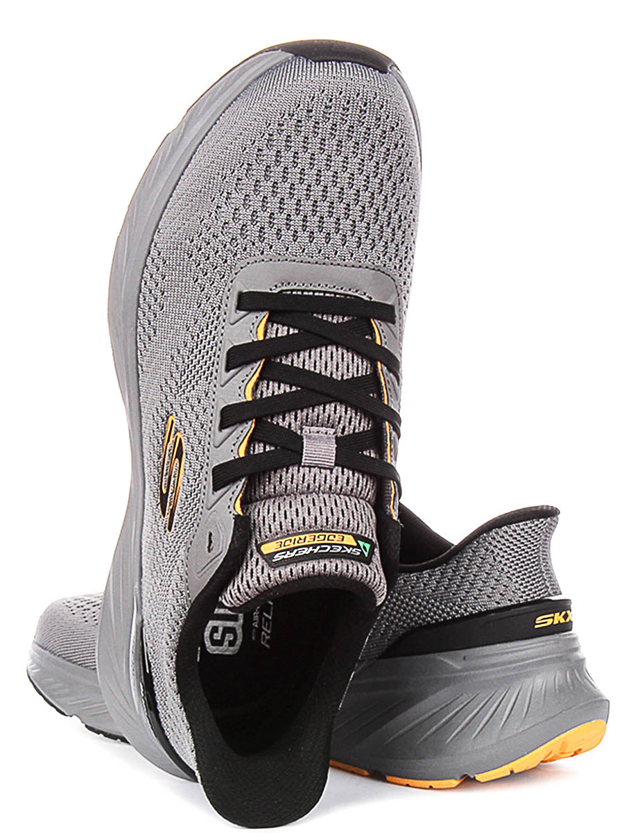 Skechers Edgeride In Charcoal For Men