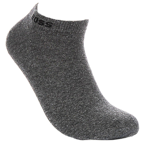 Boss Ankle Logo Sock Herren Baumwollsocken in Anthrazitgrau
