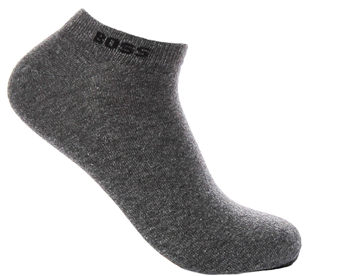 Boss 2P As Uni Color In Charcoal Blk For Unisex