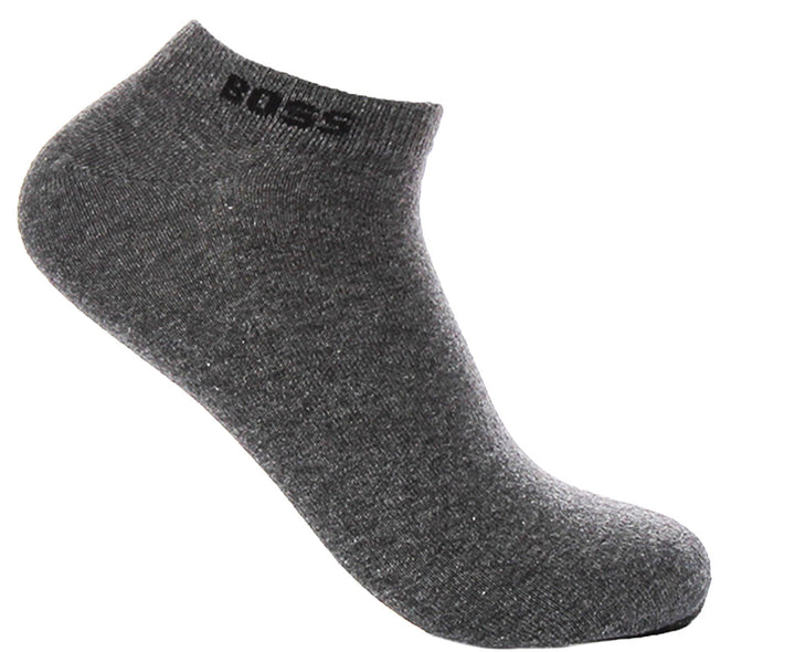 Boss 2P As Uni Color In Charcoal Blk For Unisex