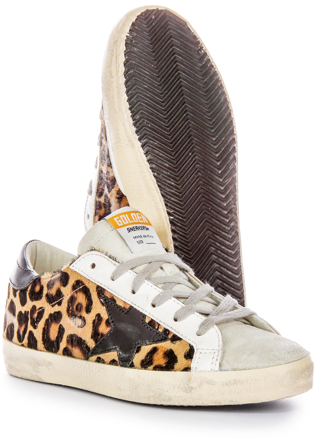 Golden Goose Super Star In Cheetah For Women