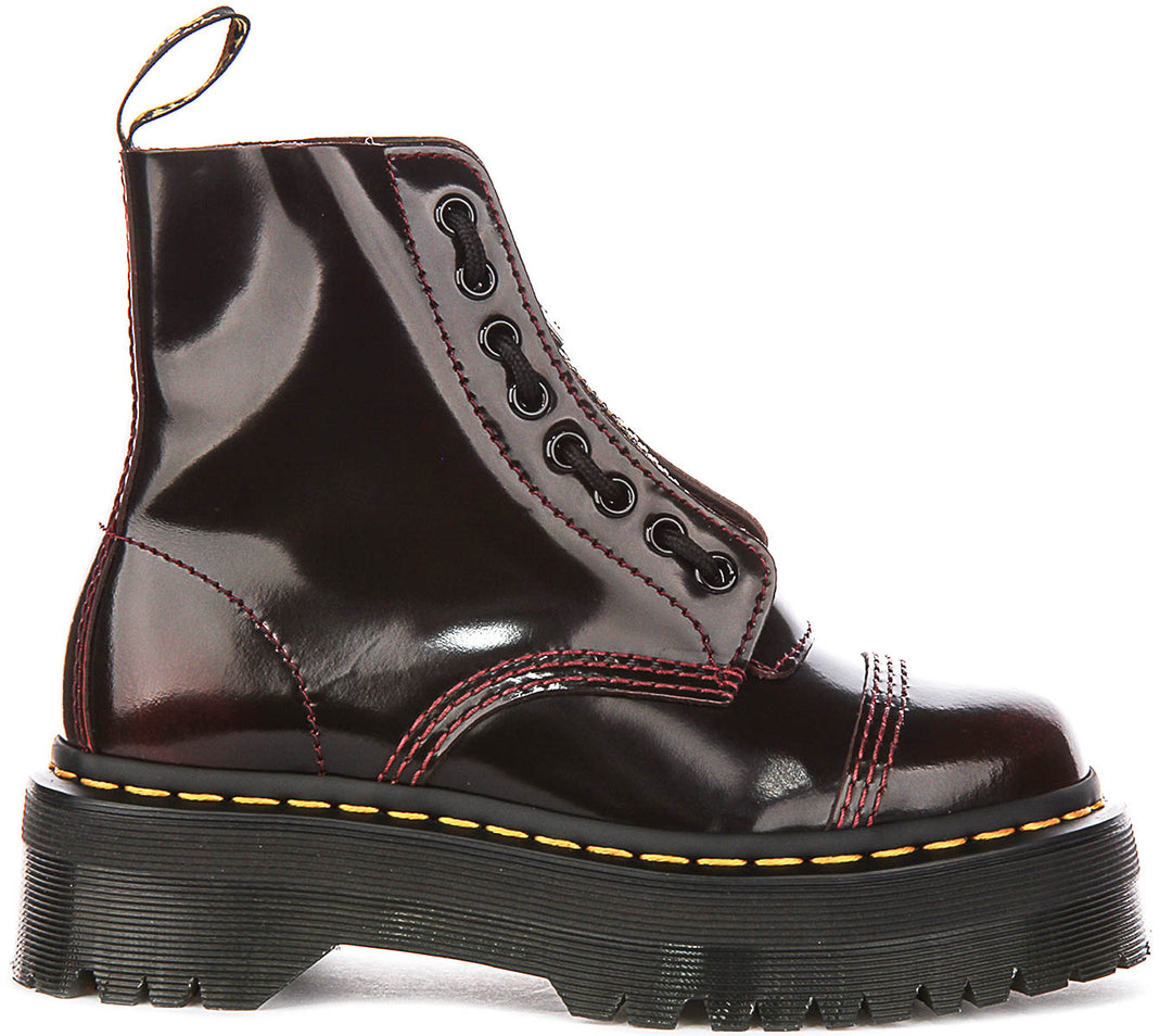 Dr Martens Sinclair In Cherry For Women