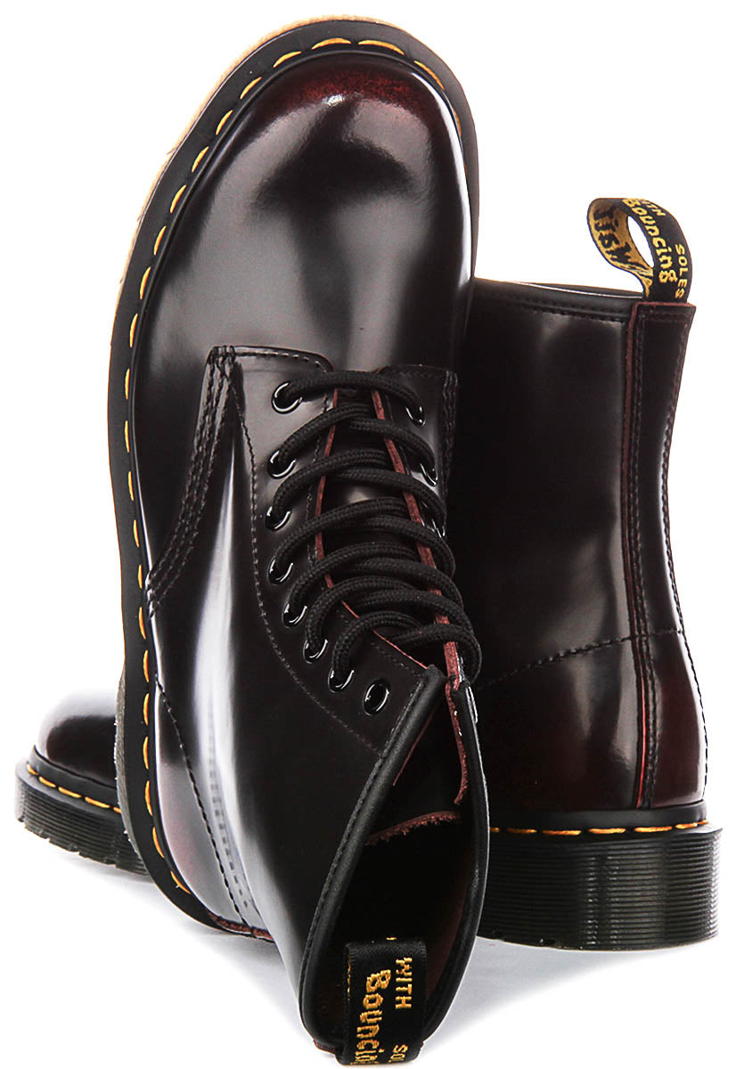 Dr Martens 1460 In Cherry Burnished Toe