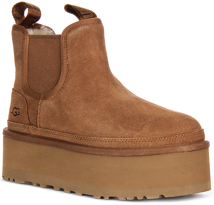 Ugg Australia Neumel Platform In Chestnut For Women