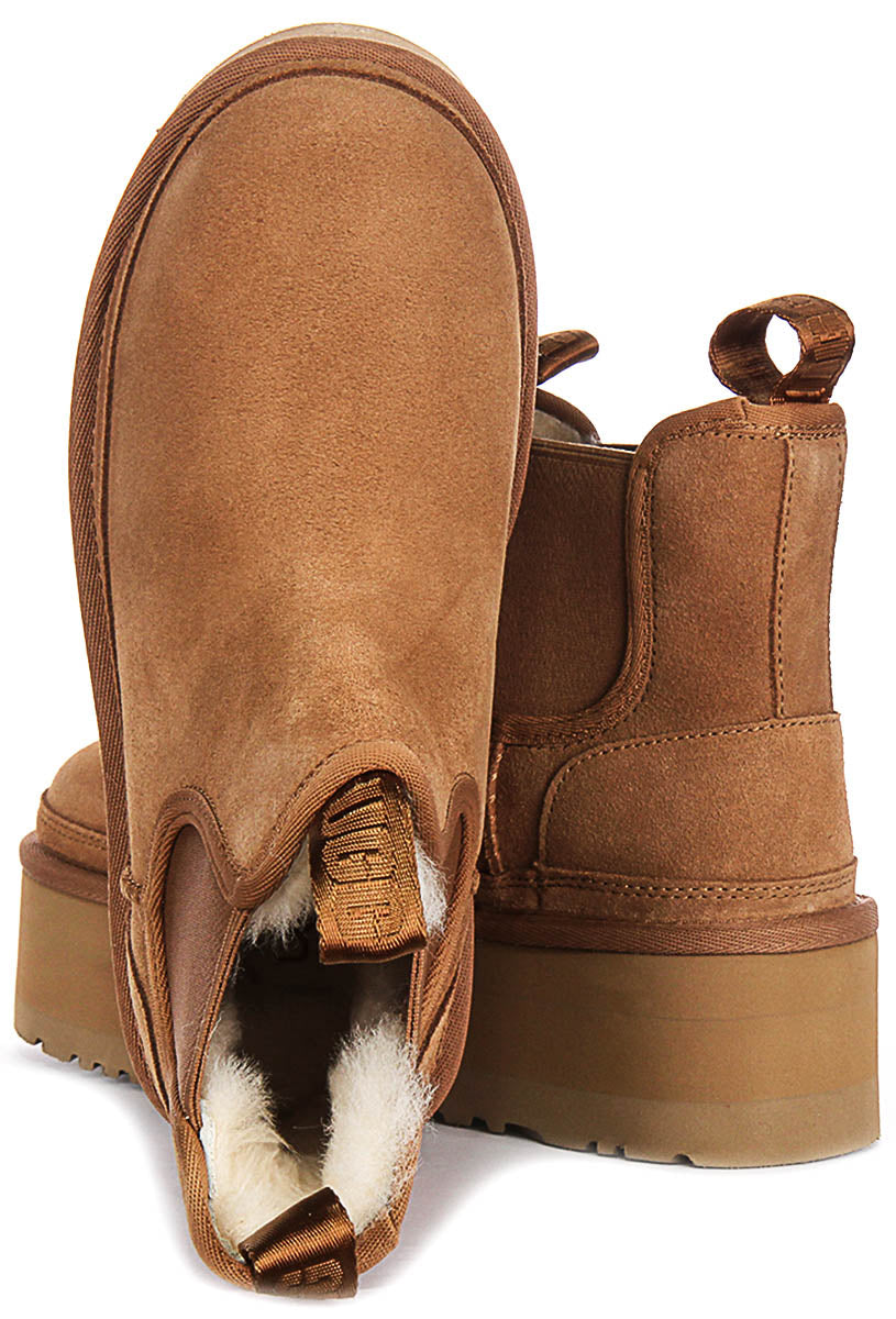 Ugg Australia Neumel Platform In Chestnut For Women
