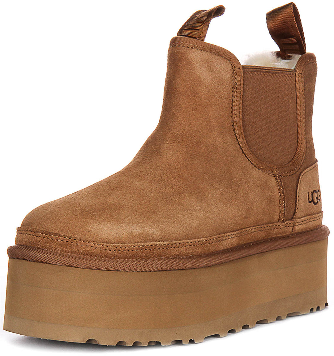 Ugg Australia Neumel Platform In Chestnut For Women
