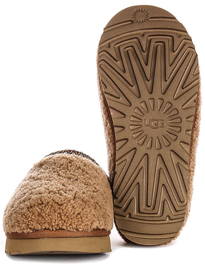 Ugg Australia Tasman Maxi Curly In Chestnut For Women