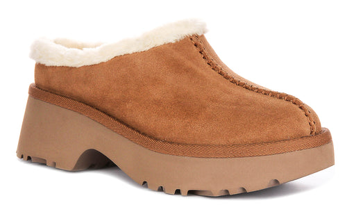 Ugg Australia New Height Cozy In Chestnut For Women