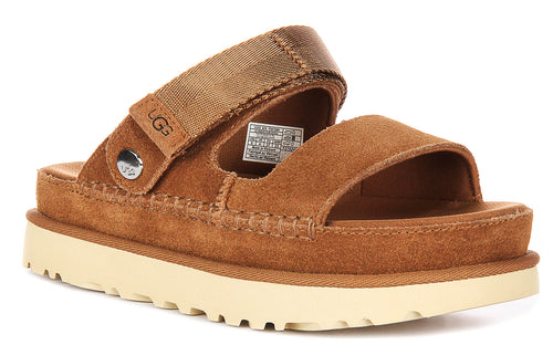 Ugg Australia Goldenstar Glide In Chestnut For Women