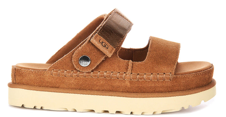 Ugg Australia Goldenstar Glide In Chestnut For Women