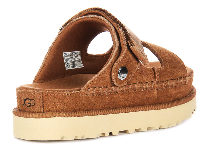 Ugg Australia Goldenstar Glide In Chestnut For Women