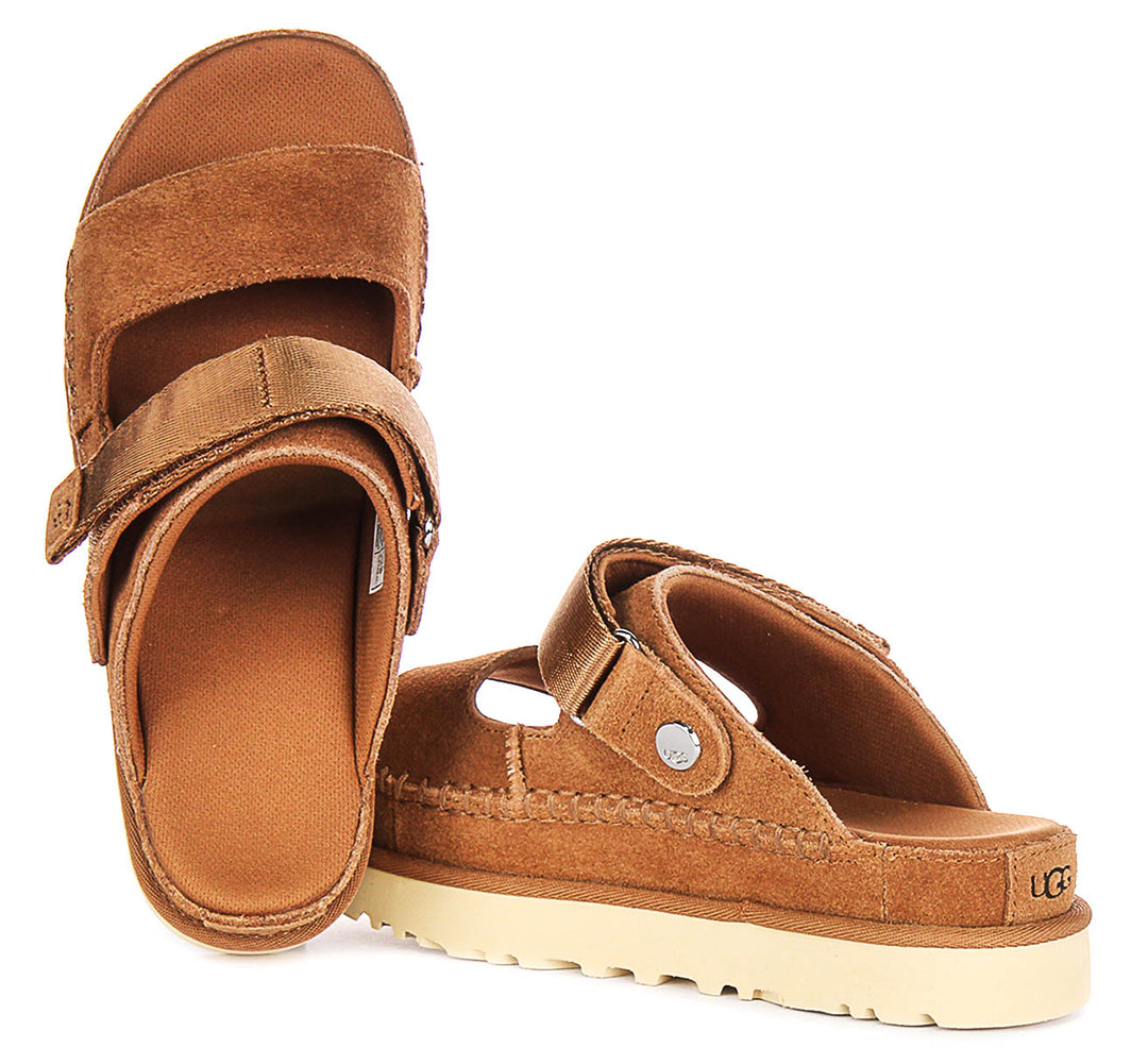 Ugg Australia Goldenstar Glide In Chestnut For Women