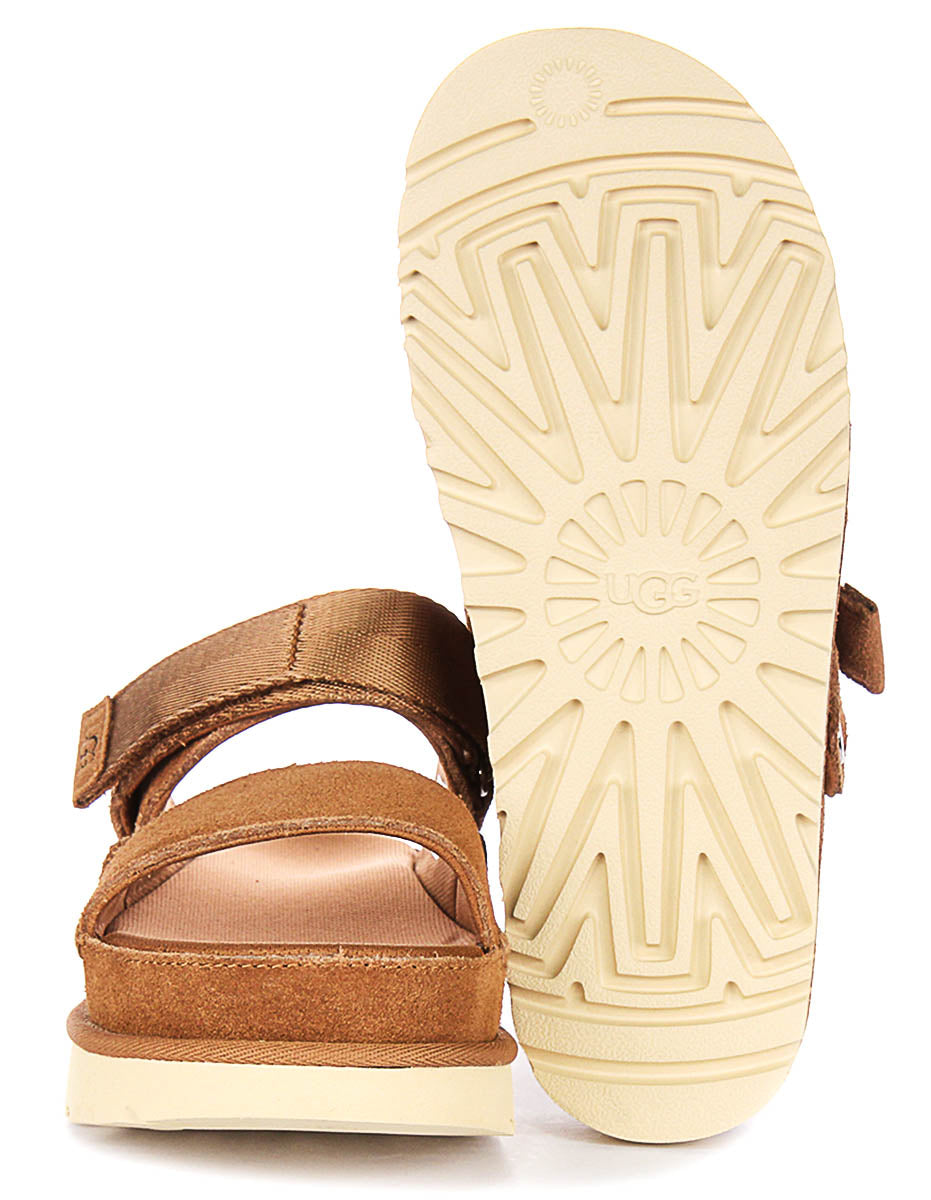Ugg Australia Goldenstar Glide In Chestnut For Women