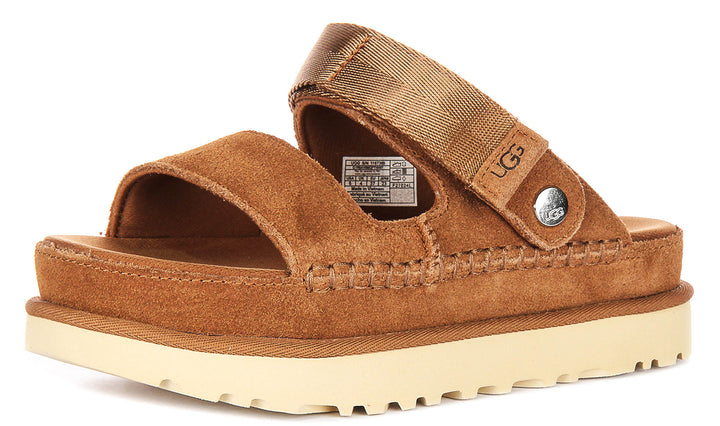 Ugg Australia Goldenstar Glide In Chestnut For Women