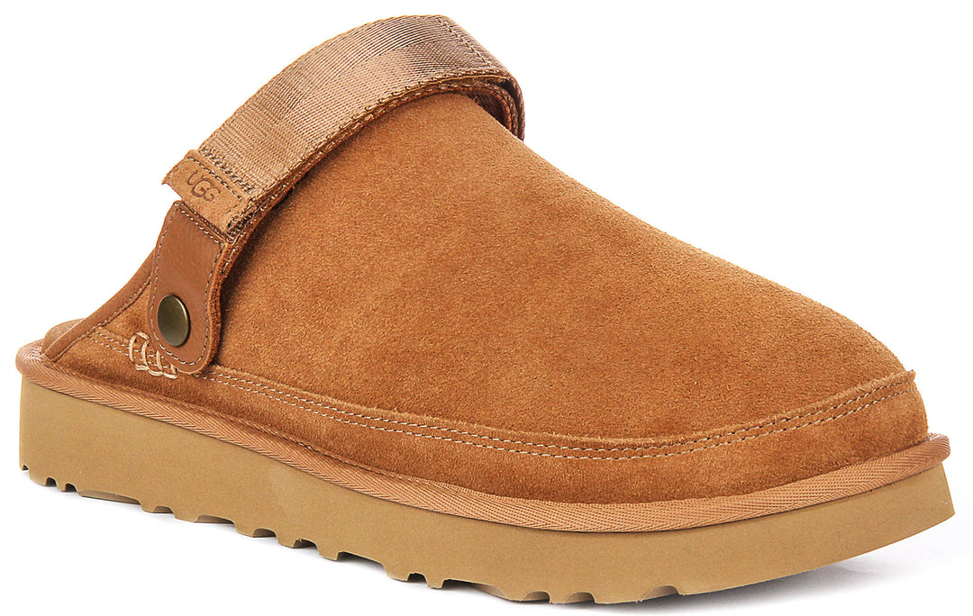 Ugg Australia Goldencoast Clog II In Chestnut For Men