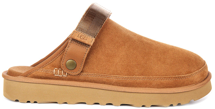 Ugg Australia Goldencoast Clog II In Chestnut For Men