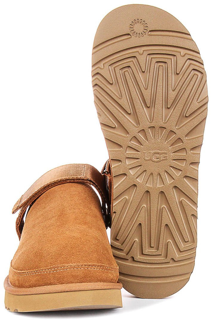 Ugg Australia Goldencoast Clog II In Chestnut For Men