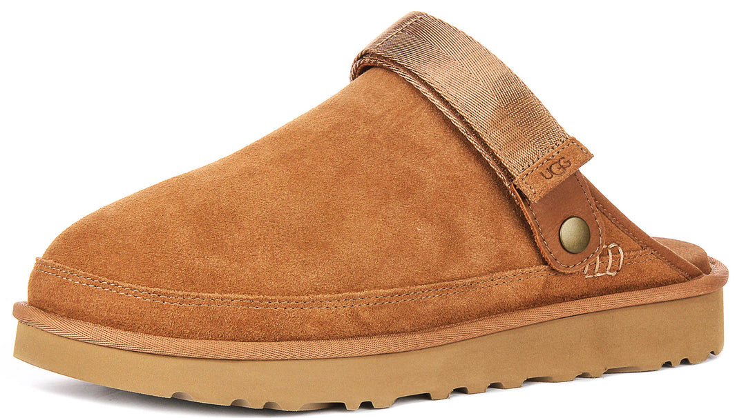 Ugg Australia Goldencoast Clog II In Chestnut For Men