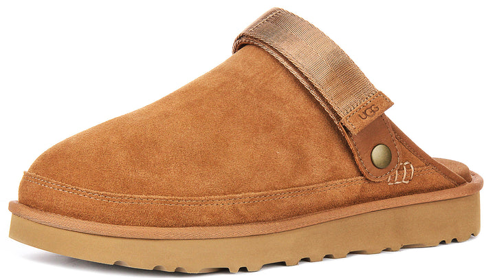 Ugg Australia Goldencoast Clog II In Chestnut For Men