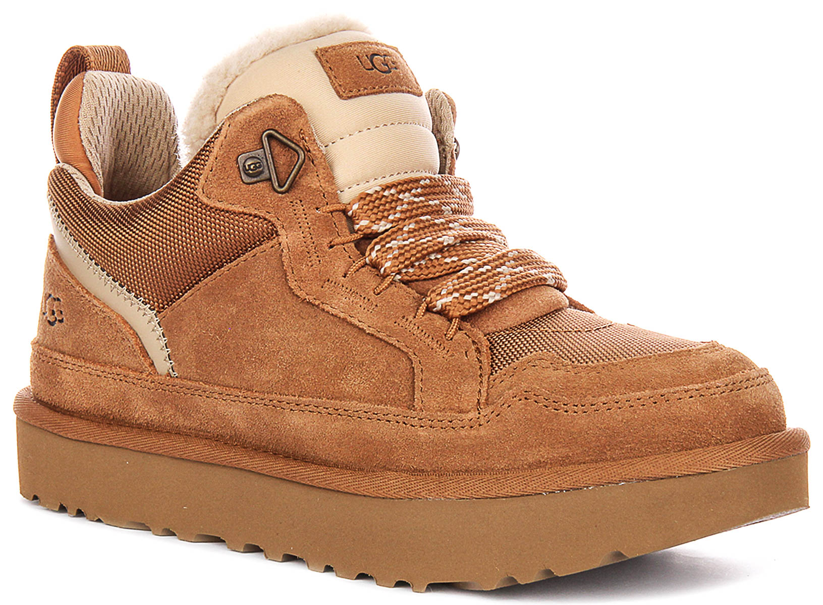 Ugg Australia Lowmel In Chestnut For Men | Lace up Trainers