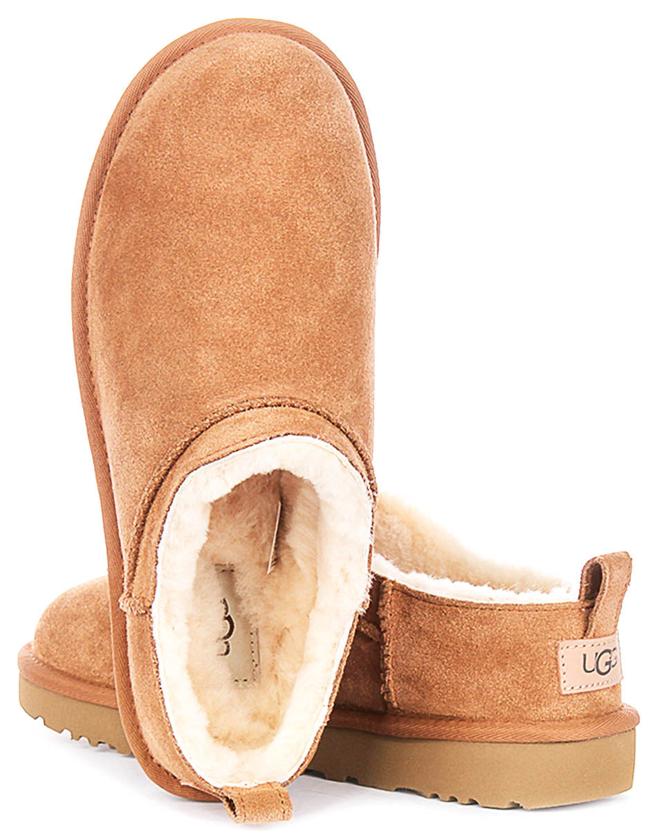 Ugg Australia Classic Micro In Chestnut For Women