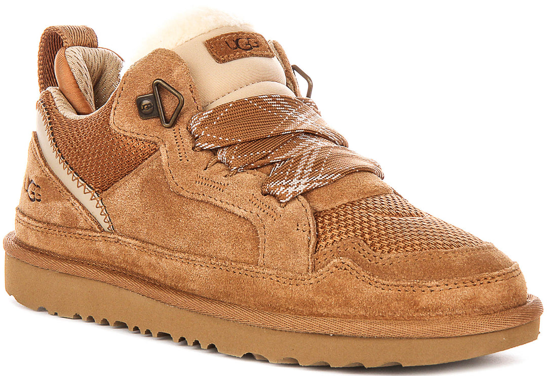 Ugg Australia K Lowmel In Chestnut For Juniors