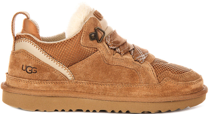 Ugg Australia K Lowmel In Chestnut For Juniors
