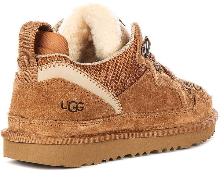 Ugg Australia K Lowmel In Chestnut For Juniors
