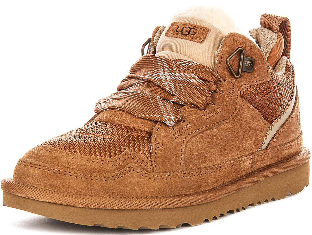 Ugg Australia K Lowmel In Chestnut For Juniors