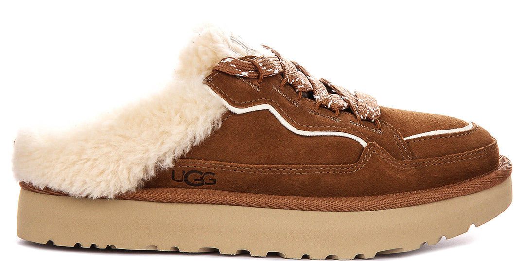 UGG Lowmel Mule In Chestnut For Women