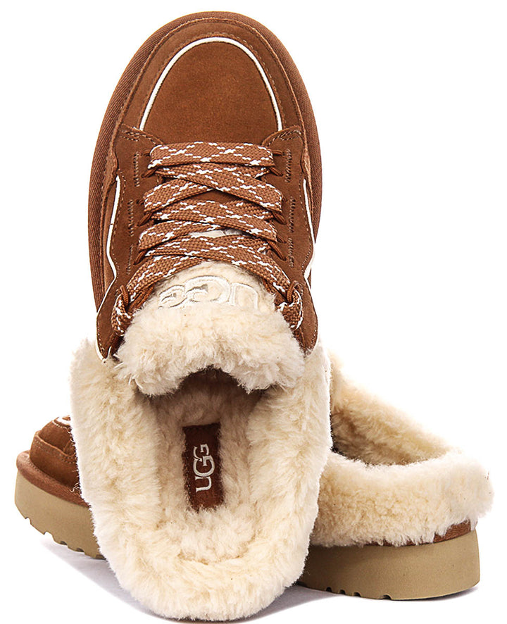 UGG Lowmel Mule In Chestnut For Women