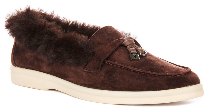 Justinreess England Elodie In Brown For Women