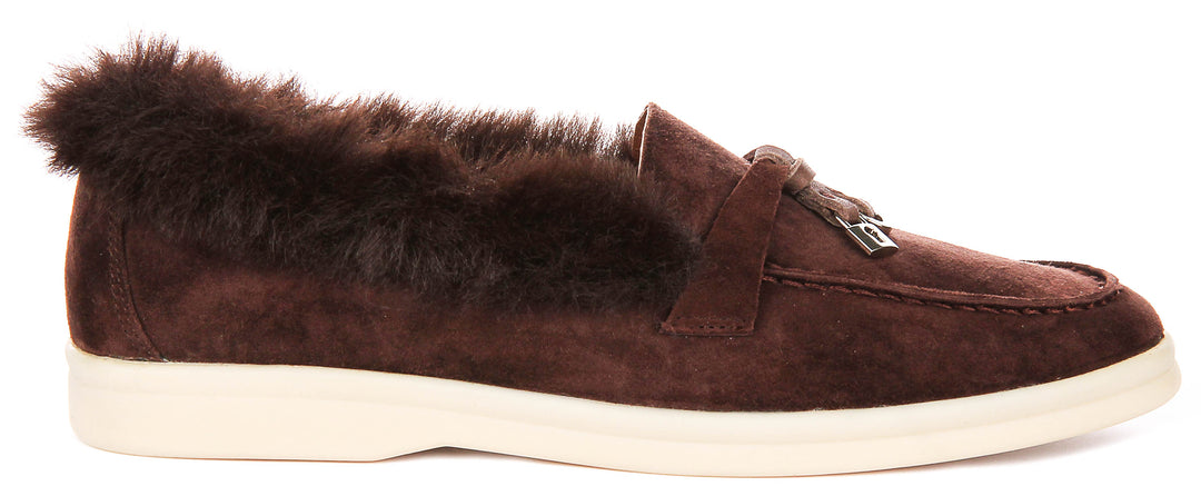 Justinreess England Elodie In Brown For Women