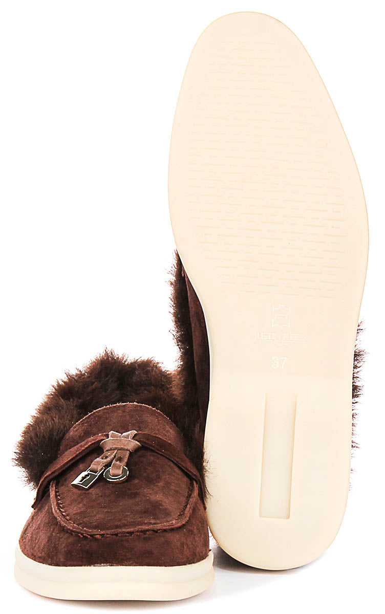 Justinreess England Elodie In Brown For Women