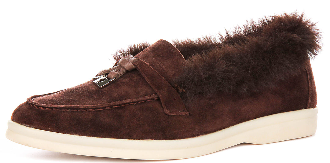 Justinreess England Elodie In Brown For Women